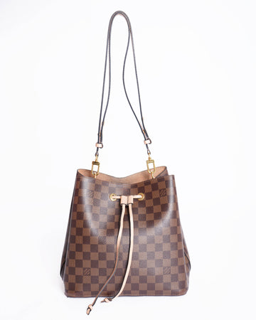 Louis vuitton damier ebene neoneo bb bucket bag