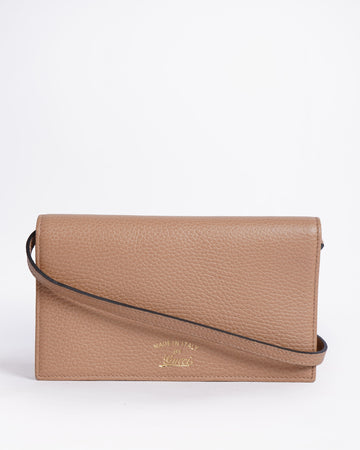 New Gucci Mini Cameila Sling In Beige