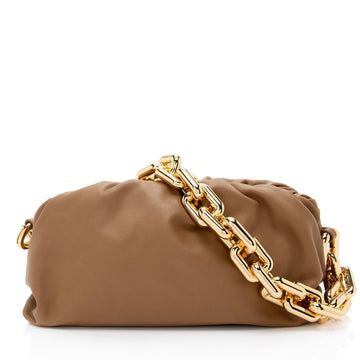 Luxury Bottega Veneta Calfskin The Chain Pouch (SHF-birXYM)