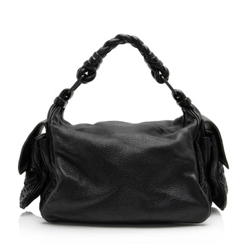 Luxury Bottega Veneta Cervo Cocker Satchel (SHF-wvkJeH)