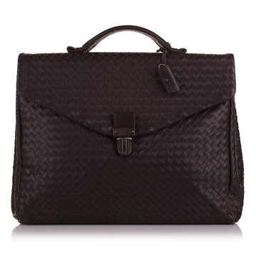 Luxury Bottega Veneta Intrecciato Business Bag (SHG-36797)