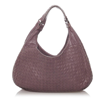 Luxury Bottega Veneta Intrecciato Campana Leather Hobo Bag (SHG-28631)