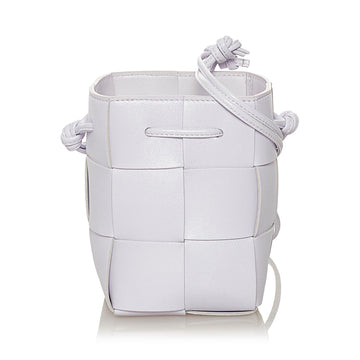 Luxury Bottega Veneta Intrecciato Cassette Bucket Bag (SHG-35071)