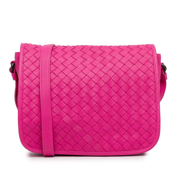 Luxury Bottega Veneta Intrecciato Flap Crossbody (SHG-gjb59x)