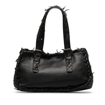 Luxury Bottega Veneta Intrecciato Fringe Handbag (SHG-R4KZcS)
