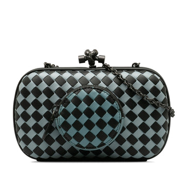 Luxury Bottega Veneta Intrecciato Knot Clutch (SHG-C92NFH)