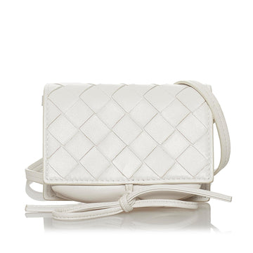 Luxury Bottega Veneta Intrecciato Leather Crossbody Bag (SHG-33431)