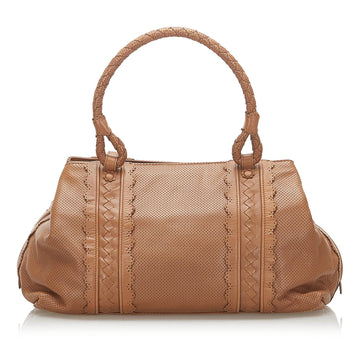 Luxury Bottega Veneta Intrecciato Leather Handbag (SHG-18825)