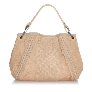 Luxury Bottega Veneta Intrecciato Leather Handbag (SHG-23366)
