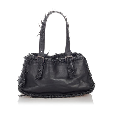 Luxury Bottega Veneta Intrecciato Leather Handbag (SHG-27217)