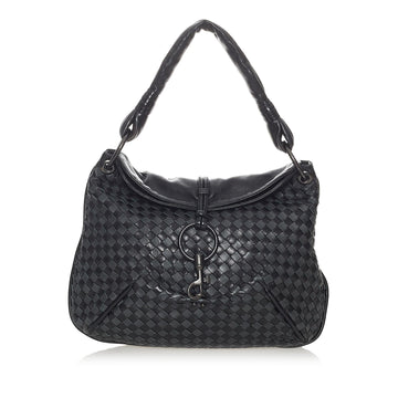 Luxury Bottega Veneta Intrecciato Leather Handbag (SHG-28139)