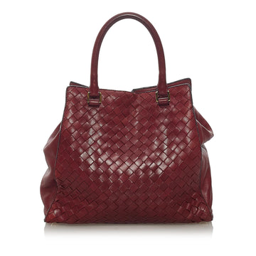 Luxury Bottega Veneta Intrecciato Leather Handbag (SHG-29242)