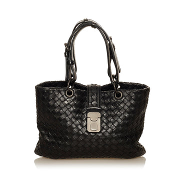 Luxury Bottega Veneta Intrecciato Leather Handbag (SHG-29480)