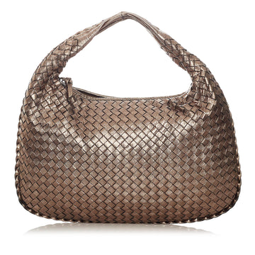 Luxury Bottega Veneta Intrecciato Leather Hobo Bag (SHG-27442)