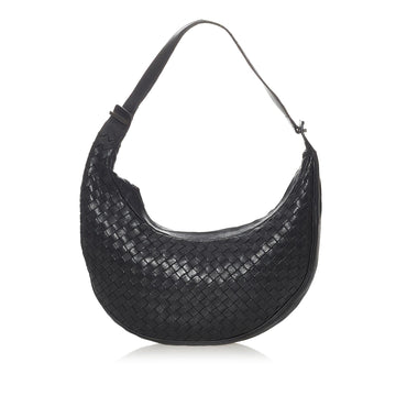 Luxury Bottega Veneta Intrecciato Leather Shoulder Bag (SHG-28130)