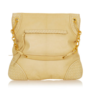 Luxury Bottega Veneta Intrecciato Leather Shoulder Bag (SHG-35004)