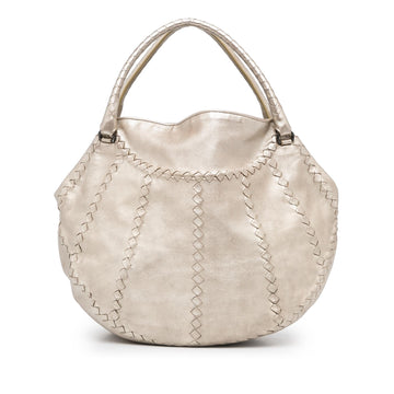 Luxury Bottega Veneta Intrecciato Metallic Tote Bag (SHG-YCP4lc)