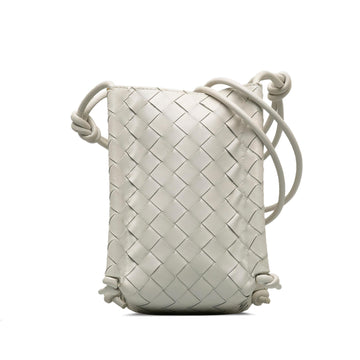 Luxury Bottega Veneta Intrecciato Mini Knot Bucket Bag (SHG-0GOSAm)