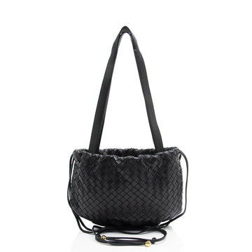Luxury Bottega Veneta Intrecciato Nappa Bulb Shoulder Bag (SHF-gt3xW5)