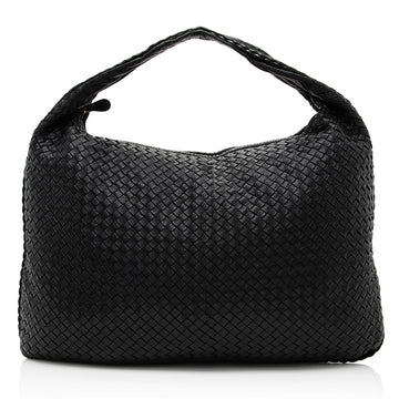 Luxury Bottega Veneta Intrecciato Nappa Leather Maxi Hobo (SHF-19888)