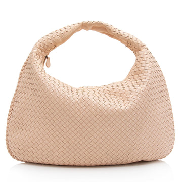 Luxury Bottega Veneta Intrecciato Nappa Leather Maxi Hobo (SHF-23689)