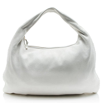 Luxury Bottega Veneta Intrecciato Nappa Medium Hobo (SHF-11501)