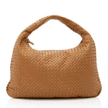 Luxury Bottega Veneta Intrecciato Nappa Medium Hobo (SHF-19442)