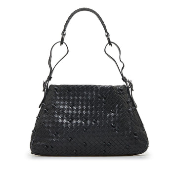 Luxury Bottega Veneta Intrecciato Nappa Naruto Knot Shoulder Bag (SHG-bziCWh)