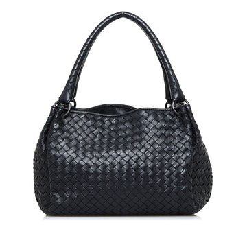 Luxury Bottega Veneta Intrecciato Nappa Parachute Tote Bag (SHG-wffmEl)