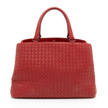Luxury Bottega Veneta Intrecciato Nappa Tote (SHF-q3F7ot)