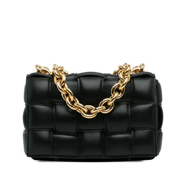Luxury Bottega Veneta Intrecciato Padded Chain Cassette (SHG-MLGNZm)