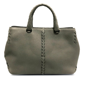 Luxury Bottega Veneta Intrecciato Trimmed Cervo Handbag (SHG-3legY7)
