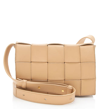Luxury Bottega Veneta Lambskin Cassette Crossbody (SHF-nAVsRl)