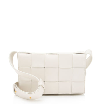 Luxury Bottega Veneta Lambskin Cassette Small Crossbody (SHF-auHh2S)