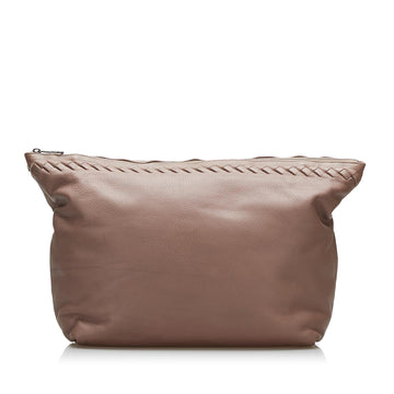 Luxury Bottega Veneta Leather Clutch (SHG-VEBBhm)