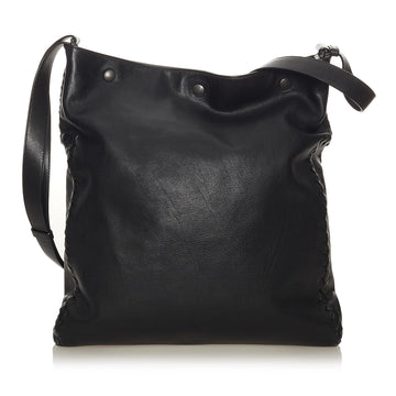 Luxury Bottega Veneta Leather Crossbody Bag (SHG-27960)