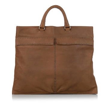 Luxury Bottega Veneta Leather Tote Bag (SHG-28844)
