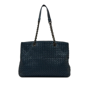 Luxury Bottega Veneta Medium Intrecciato Double Chain Tote (SHG-oRcWI3)