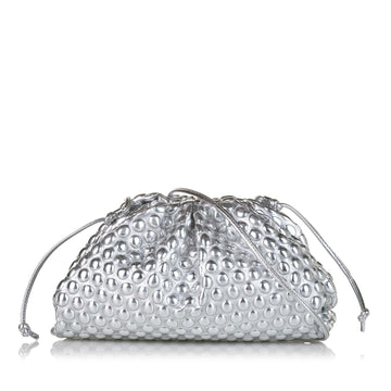 Luxury Bottega Veneta Metallic The Mini Pouch Crossbody (SHG-35139)