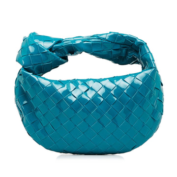 Luxury Bottega Veneta Mini Patent Intrecciato Jodie (SHG-afIm96)