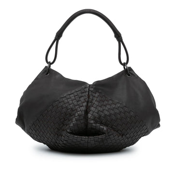 Luxury Bottega Veneta Nappa Intrecciato Aquilone Fortune Cookie Hobo (SHG-LD8FwP)