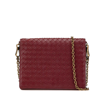 Luxury Bottega Veneta Nappa Intrecciato Wallet On Chain (SHG-tseuXQ)