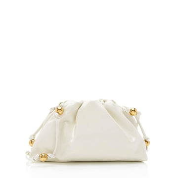 Luxury Bottega Veneta Patent Calfskin Mini Pouch (SHF-VdaaY4)