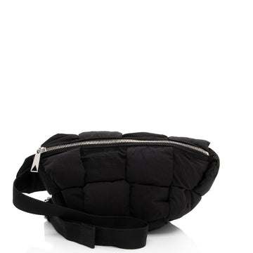 Luxury Bottega Veneta Puffed Nylon Tech Cassette Belt Bag (SHF-soDCyH)