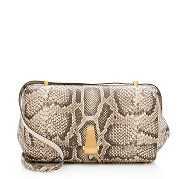 Luxury Bottega Veneta Python Angle Shoulder Bag (SHF-19145)