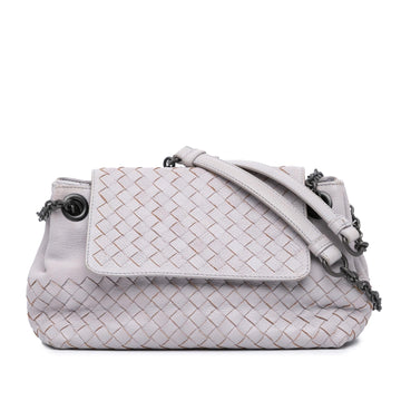 Luxury Bottega Veneta Small Madras Goatskin Intrecciato Shoulder Bag (SHG-9OJ0D7)
