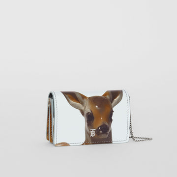 BURBERRY BAMBI JESSIE LEATHER CROSSBODY New 1:1 Bags