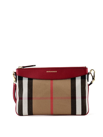 BURBERRY HOUSE CHECK DERBY CROSSBODY CLUTCH New 1:1 Bags
