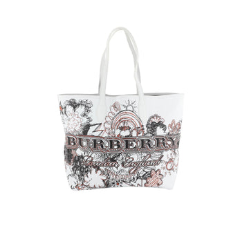 BURBERRY DOODLE REVERSIBLE PRINTED TOTE New 1:1 Bags
