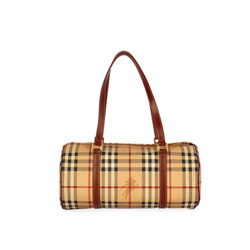 BURBERRY HAYMARKET CHECK PAPILLON BARREL New 1:1 Bags